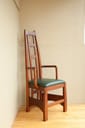 ladderback arm chair