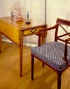 pembroke table and sheraton arm chairs